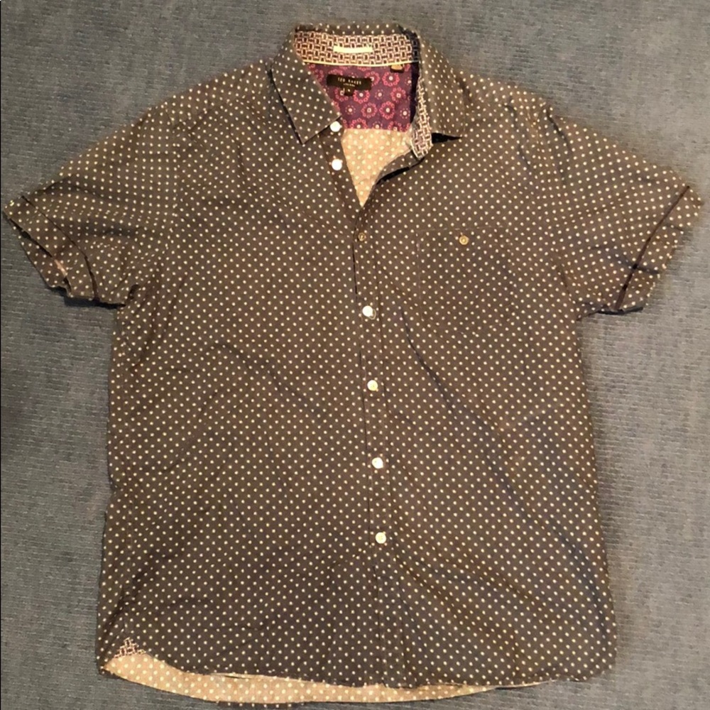 Ted Baker Short Sleeve Button Down